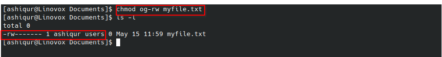 How to Change File Permissions in Linux With chmod Command With Example 4 chmod command example 3