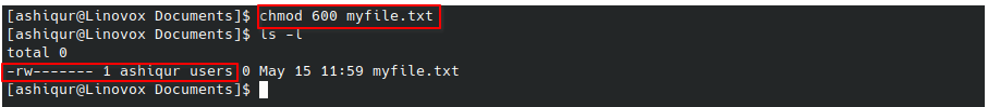 chmod command example 8