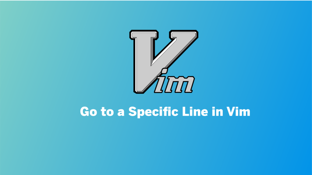 How to go to a specific line in vim nvim with gif examples linovox