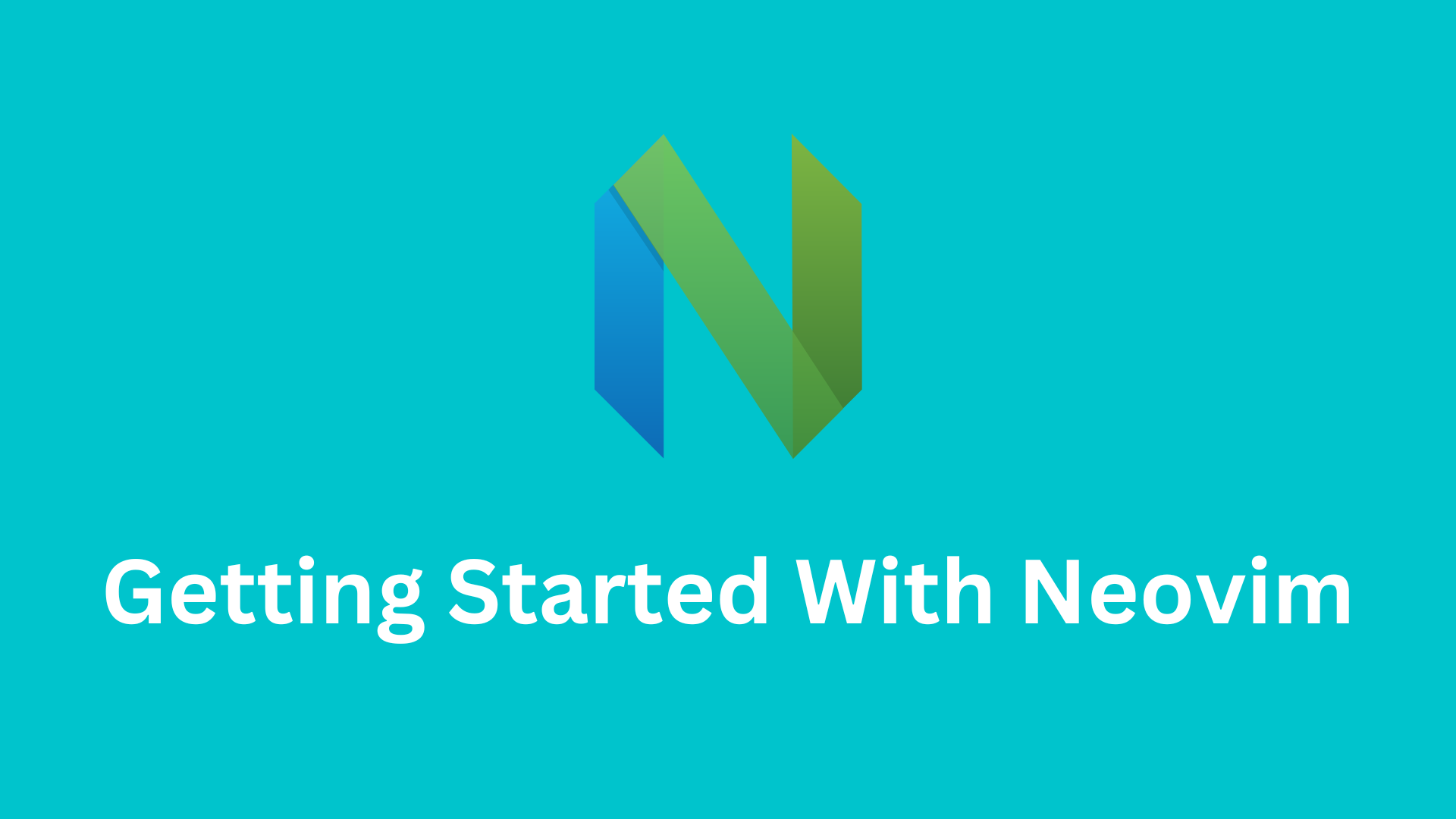 Getting Started With Neovim