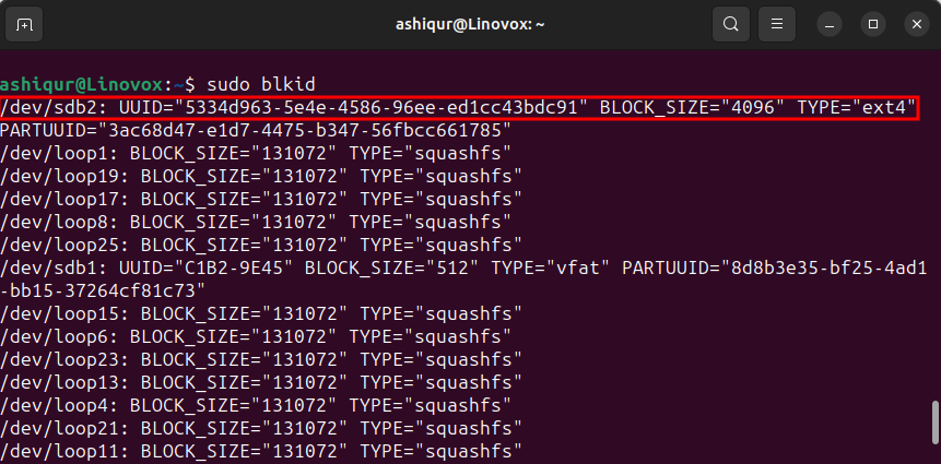 How to Fix Failed to Mount Wrong FS Type, Bad Option, Bad Superblock on Linux 5 Finding UUID ext4 Filesystem