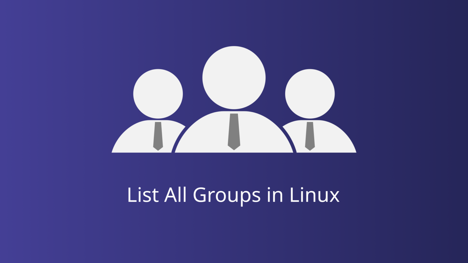 linux list all my groups